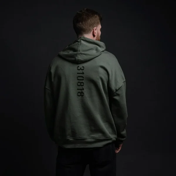 Kamikaze Green Hoodie - Image 2