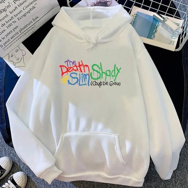 Unisex Eminem hoodie Death of Slim Shady design