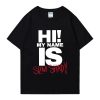 Minimal oversized Eminem vintage tee in cotton