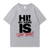 Minimal oversized Eminem vintage tee in cotton