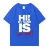 Minimal oversized Eminem vintage tee in cotton