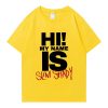 Minimal oversized Eminem vintage tee in cotton