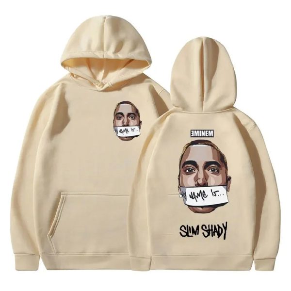 Eminem My Name Is Slim Shady hoodie unisex hip hop sweatshirt