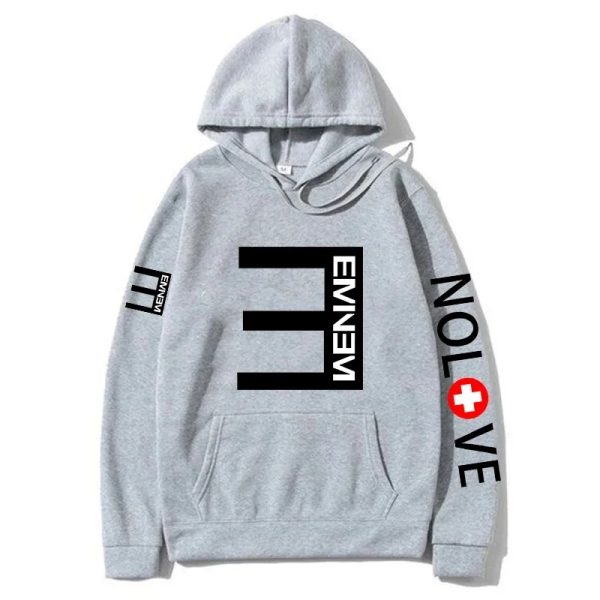 Minimalist Eminem hoodie for men and women with tour album graphic