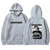 Eminem hoodie with retro design and rapper print for men and women