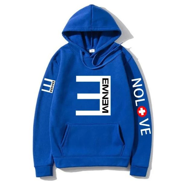 Minimalist Eminem hoodie for men and women with tour album graphic