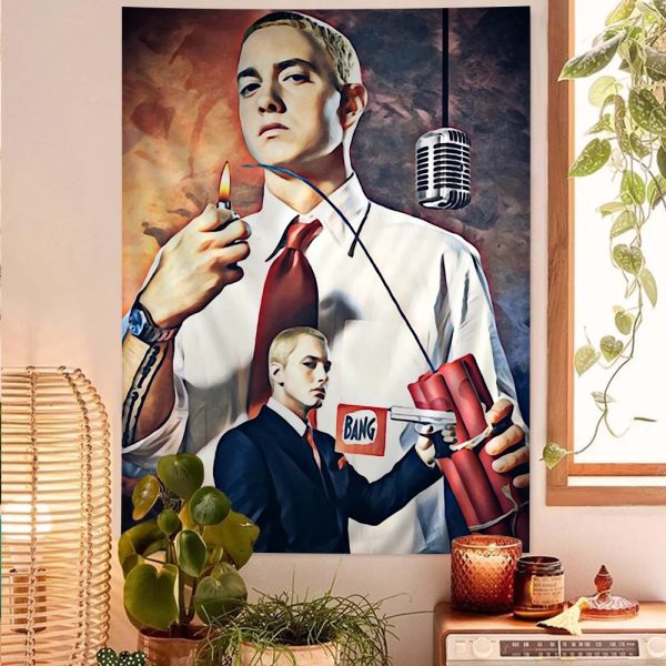 Bohemian Eminem 8 Mile hippie tapestry poster